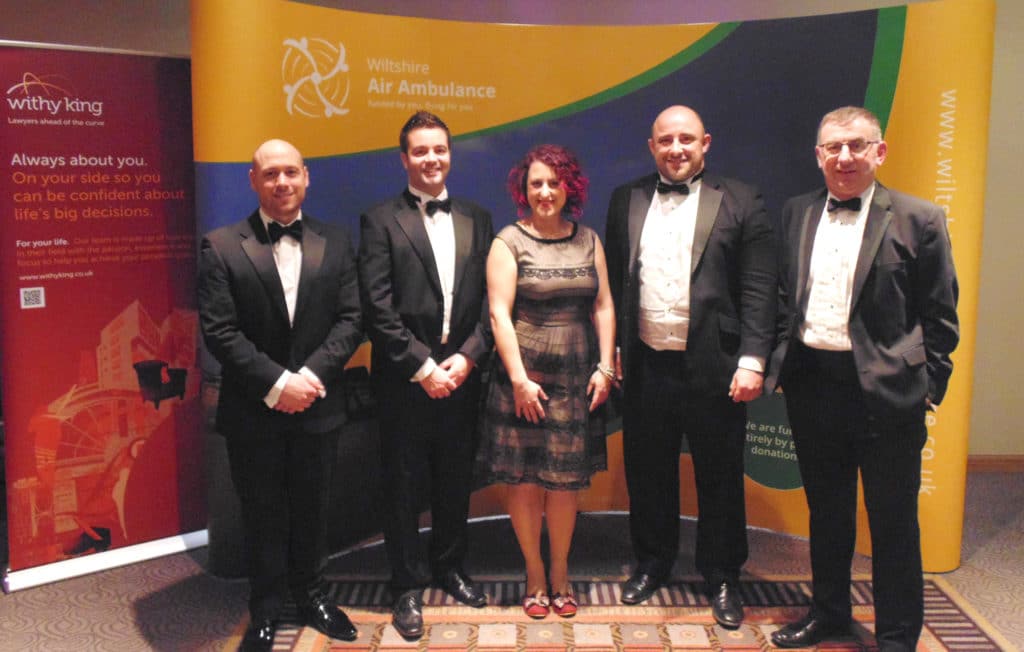 Charity Ball raises over £10k for Wiltshire Air Ambulance