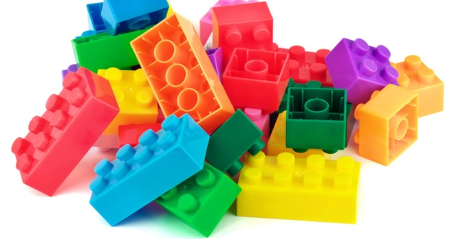 Lego bricks