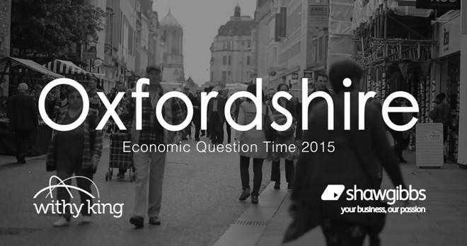Oxfordshire Economic Question Time