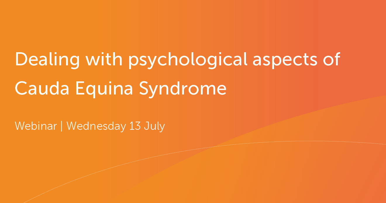 Cauda Equina Syndrom webinar