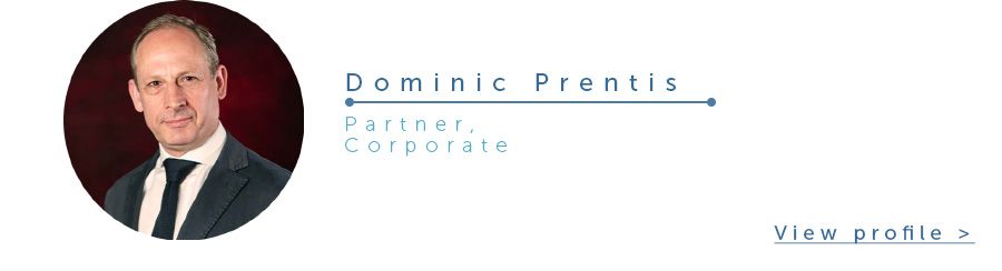 Dominic Prentis Partner  Corporate