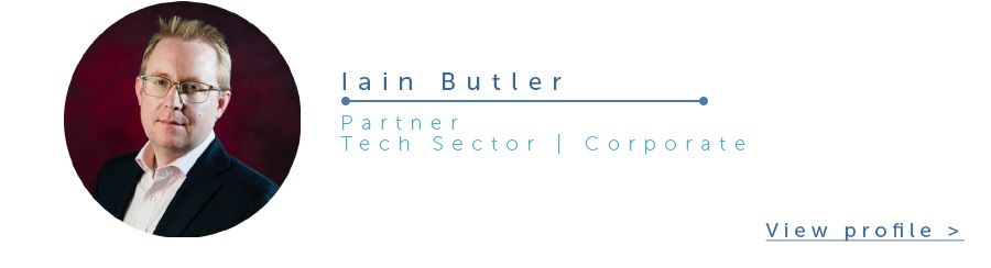 Iain Butler Partner  Tech Sector | Corporate