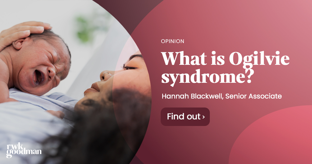 What Is Ogilvie Syndrome